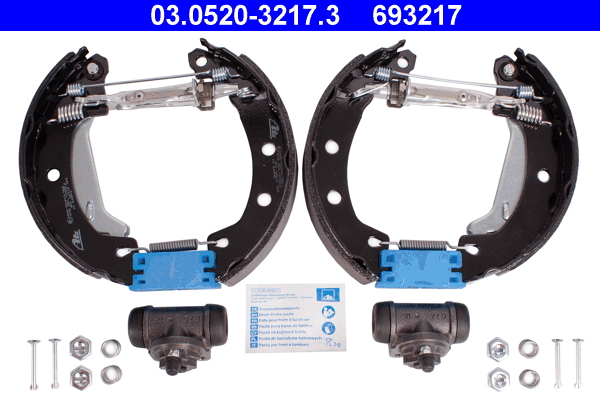 ATE 03.0520-3217.3 Original ATE TopKit Bremsbackensatz