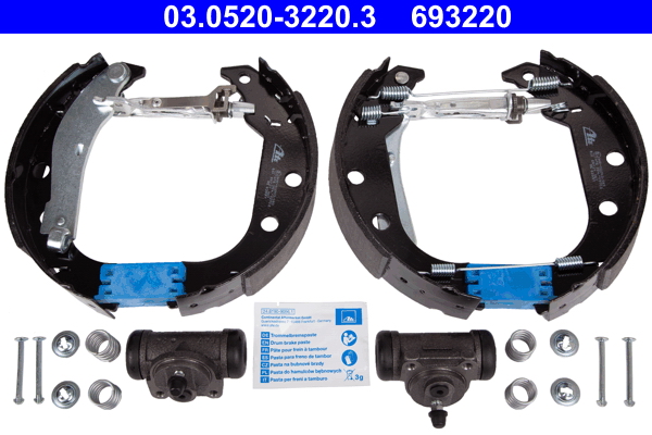ATE 03.0520-3220.3 Original ATE TopKit Bremsbackensatz