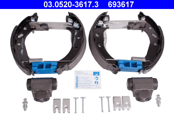 ATE 03.0520-3617.3 Original ATE TopKit Bremsbackensatz