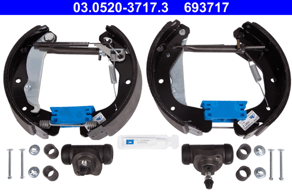 ATE 03.0520-3717.3 Original ATE TopKit Bremsbackensatz