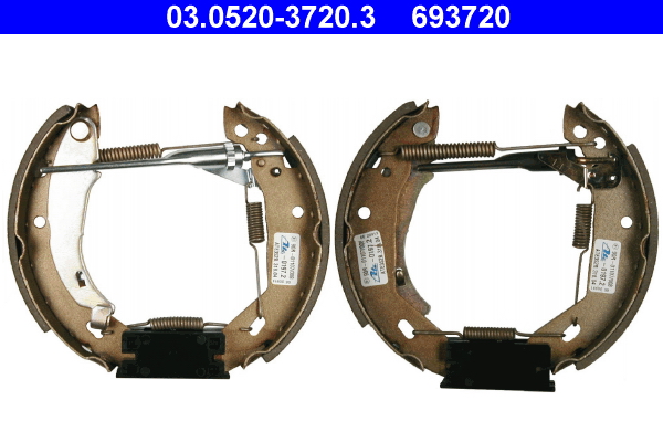 ATE 03.0520-3720.3 Original ATE TopKit Bremsbackensatz