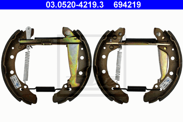 ATE 03.0520-4219.3 Kit ganasce freno