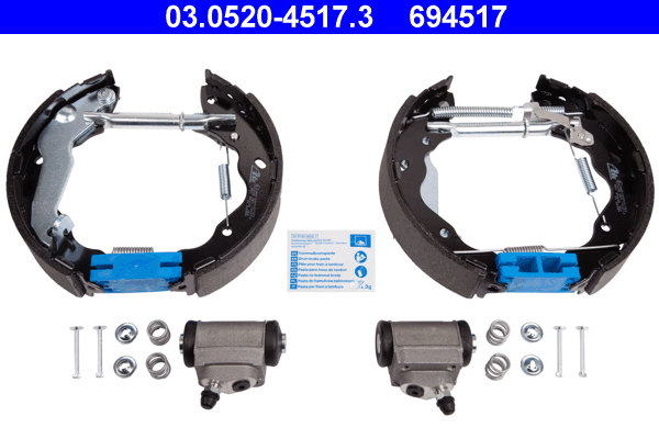 ATE 03.0520-4517.3 Original ATE TopKit Bremsbackensatz