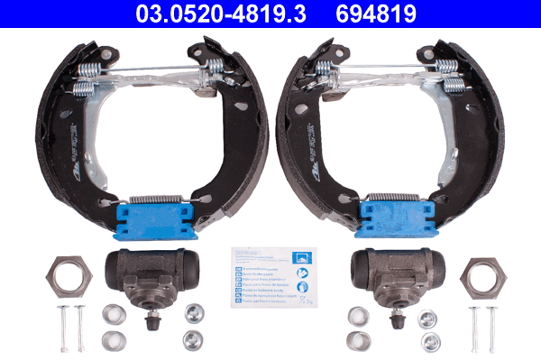 ATE 03.0520-4819.3 Original ATE TopKit Bremsbackensatz