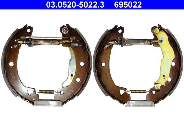ATE 03.0520-5022.3 Original ATE TopKit Bremsbackensatz