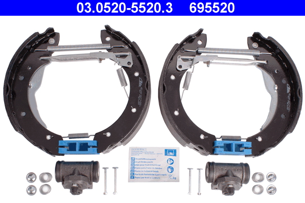 ATE 03.0520-5520.3 Original ATE TopKit Bremsbackensatz