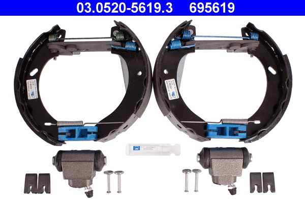 ATE 03.0520-5619.3 Original ATE TopKit Bremsbackensatz