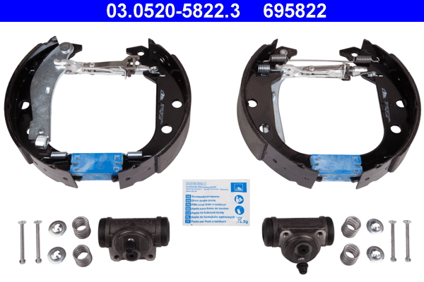 ATE 03.0520-5822.3 Original ATE TopKit Bremsbackensatz