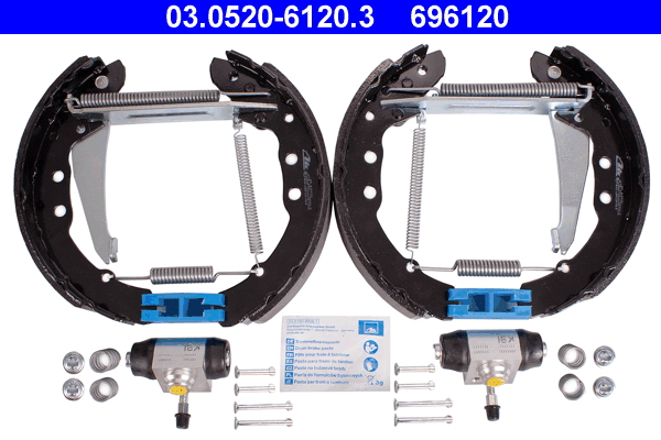 ATE 03.0520-6120.3 Original ATE TopKit Bremsbackensatz