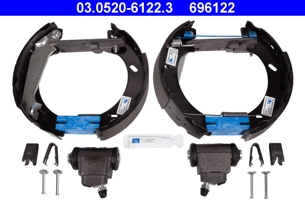 ATE 03.0520-6122.3 Original ATE TopKit Bremsbackensatz