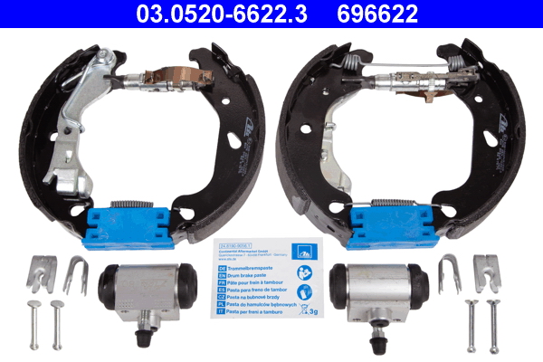 ATE 03.0520-6622.3 Original ATE TopKit Bremsbackensatz
