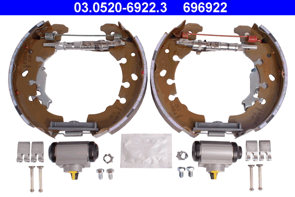 ATE 03.0520-6922.3 Original ATE TopKit Bremsbackensatz
