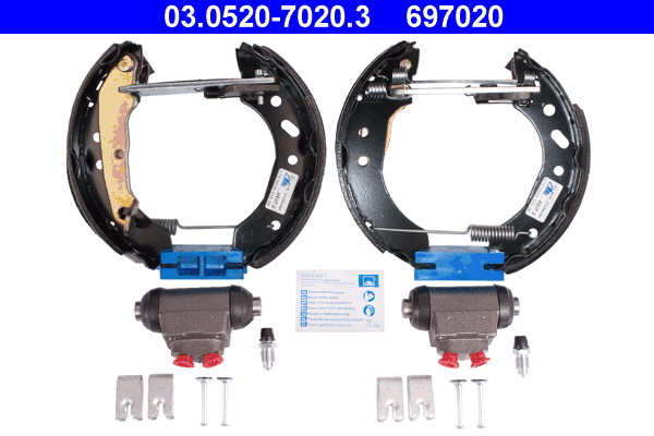 ATE 03.0520-7020.3 Original ATE TopKit Bremsbackensatz