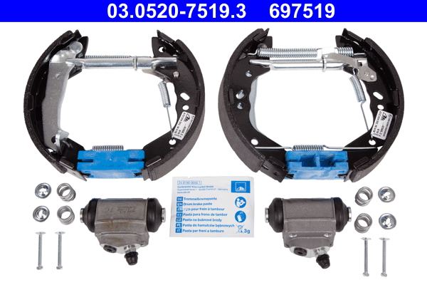 ATE 03.0520-7519.3 Original ATE TopKit Bremsbackensatz
