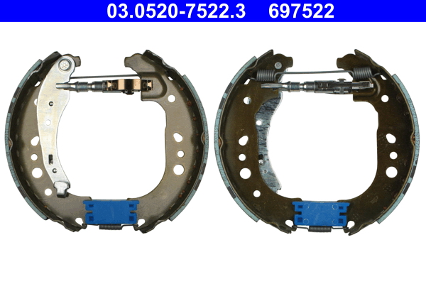 ATE 03.0520-7522.3 Original ATE TopKit Bremsbackensatz