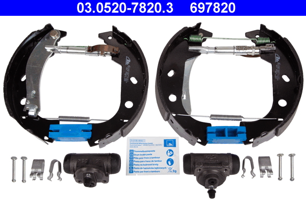 ATE 03.0520-7820.3 Original ATE TopKit Bremsbackensatz