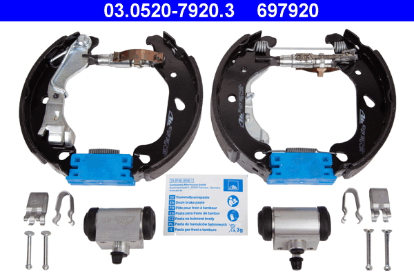 ATE 03.0520-7920.3 Original ATE TopKit Bremsbackensatz
