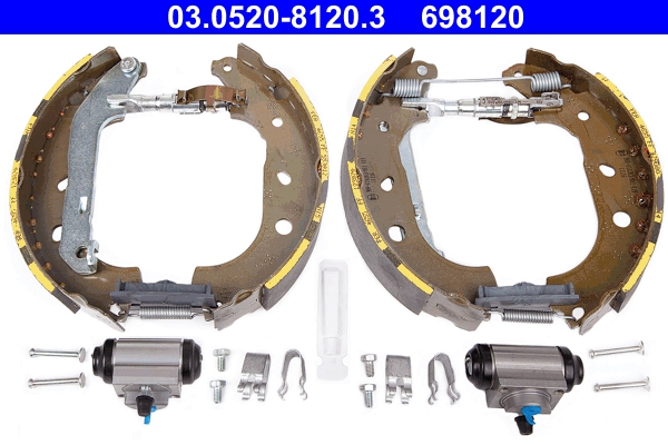 ATE 03.0520-8120.3 Original ATE TopKit Bremsbackensatz