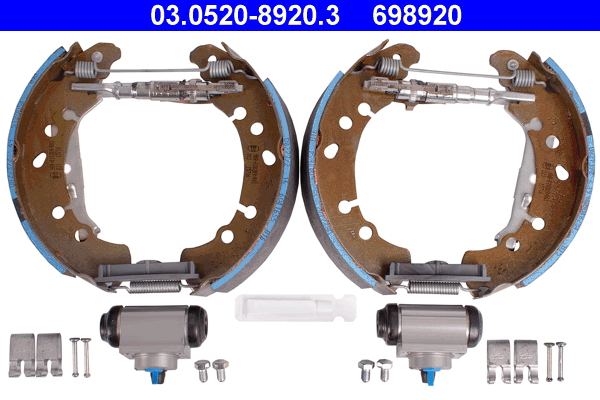 ATE 03.0520-8920.3 Original ATE TopKit Bremsbackensatz