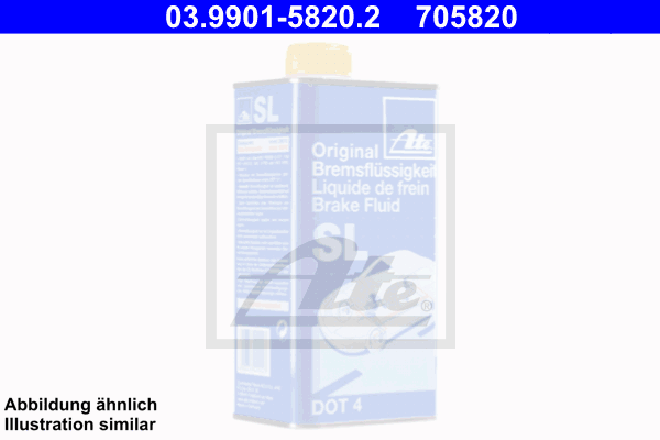 ATE 03.9901-5820.2 Liquido freni-Liquido freni-Ricambi Euro