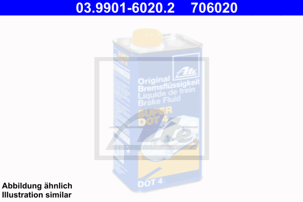 ATE 03.9901-6020.2 Liquido freni-Liquido freni-Ricambi Euro