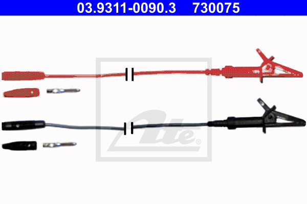 ATE 03.9311-0090.3 Kit riparazione, cavo di connessione (tester-liquido freni)-Kit riparazione, cavo di connessione (tester-liquido freni)-Ricambi Euro