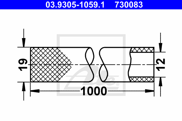 ATE 03.9305-1059.1 Vakuová...