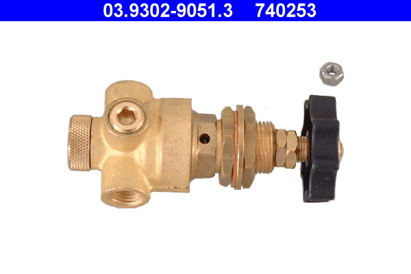 ATE 03.9302-9051.3 Druckregler, Füll-/Entlüftungsgerät (Bremshydraulik)