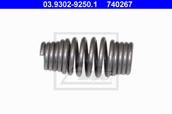 ATE 03.9302-9250.1 Molla comando, Apparecchio carico/spurgo (Idraulica freno)