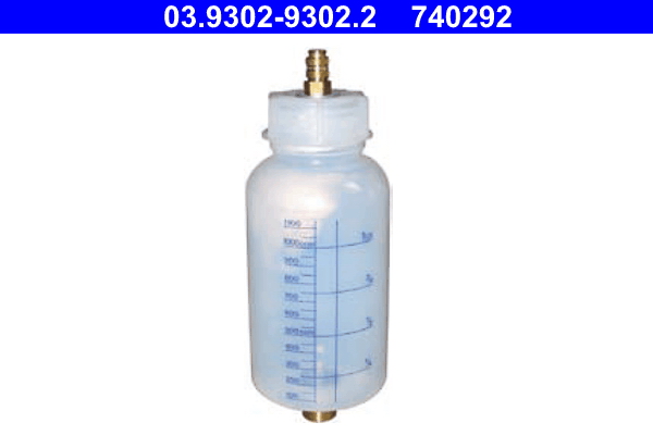 ATE 03.9302-9302.2 Auffangbehälter, Bremssystementlüftung