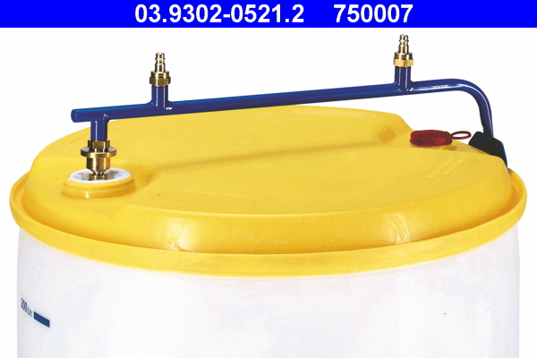 ATE 03.9302-0521.2 Anschlussrohr,Auffangbehälter-Entsorgungsgerät