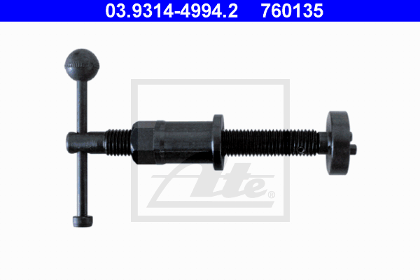 ATE 03.9314-4994.2 Mandrino, Attrezzo ripristino - Pistone pinza freno-Mandrino, Attrezzo ripristino - Pistone pinza freno-Ricambi Euro