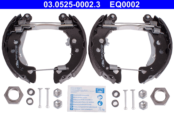 ATE 03.0525-0002.3 Easy Quick Bremsbackensatz