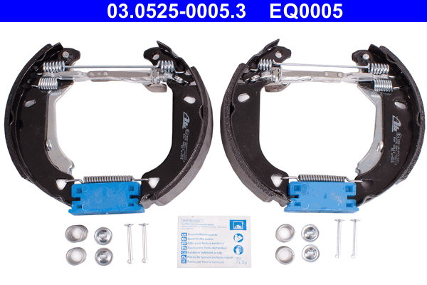 ATE 03.0525-0005.3 Easy Quick Bremsbackensatz