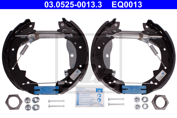 ATE 03.0525-0013.3 Kit ganasce freno-Kit ganasce freno-Ricambi Euro