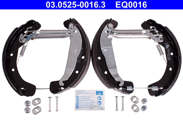 ATE 03.0525-0016.3 Easy Quick Bremsbackensatz