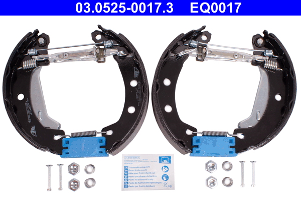 ATE 03.0525-0017.3 Easy Quick Bremsbackensatz