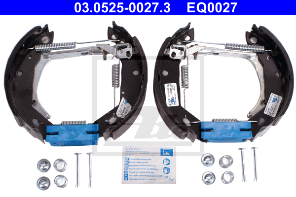 ATE 03.0525-0027.3 Kit ganasce freno-Kit ganasce freno-Ricambi Euro