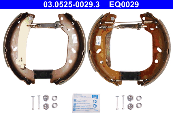 ATE 03.0525-0029.3 Easy Quick Bremsbackensatz