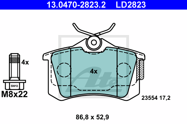 ATE 13.0470-2823.2 Sada...