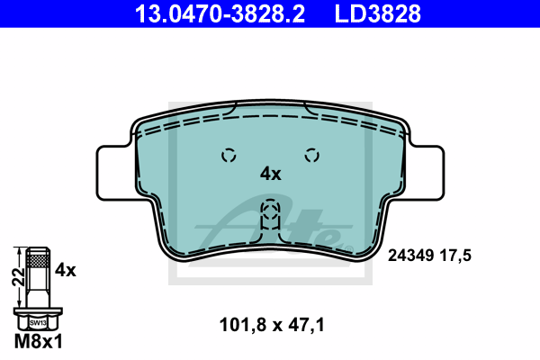 ATE 13.0470-3828.2 Sada...