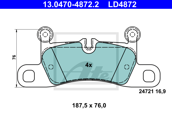 ATE 13.0470-4872.2 Sada...