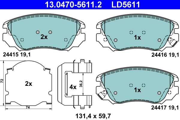 ATE 13.0470-5611.2 ATE...