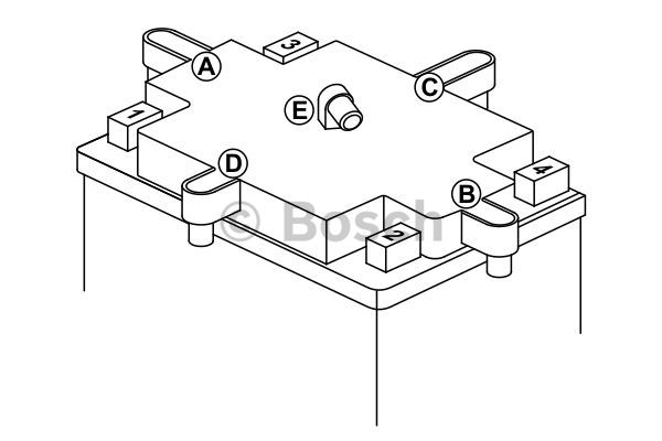 BOSCH 0 092 M60 010 Starter...