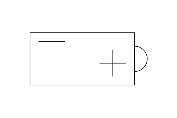 BOSCH 0 092 M40 110 M4 Starter Battery for HERCULES MZ