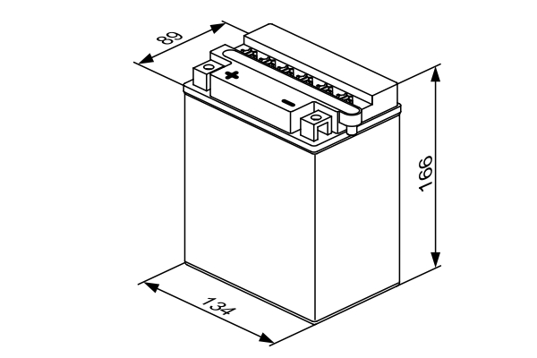 BOSCH 0 092 M4F 370 SLI Starterbatterie