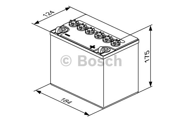 BOSCH 0 092 M4F 500 Starter...