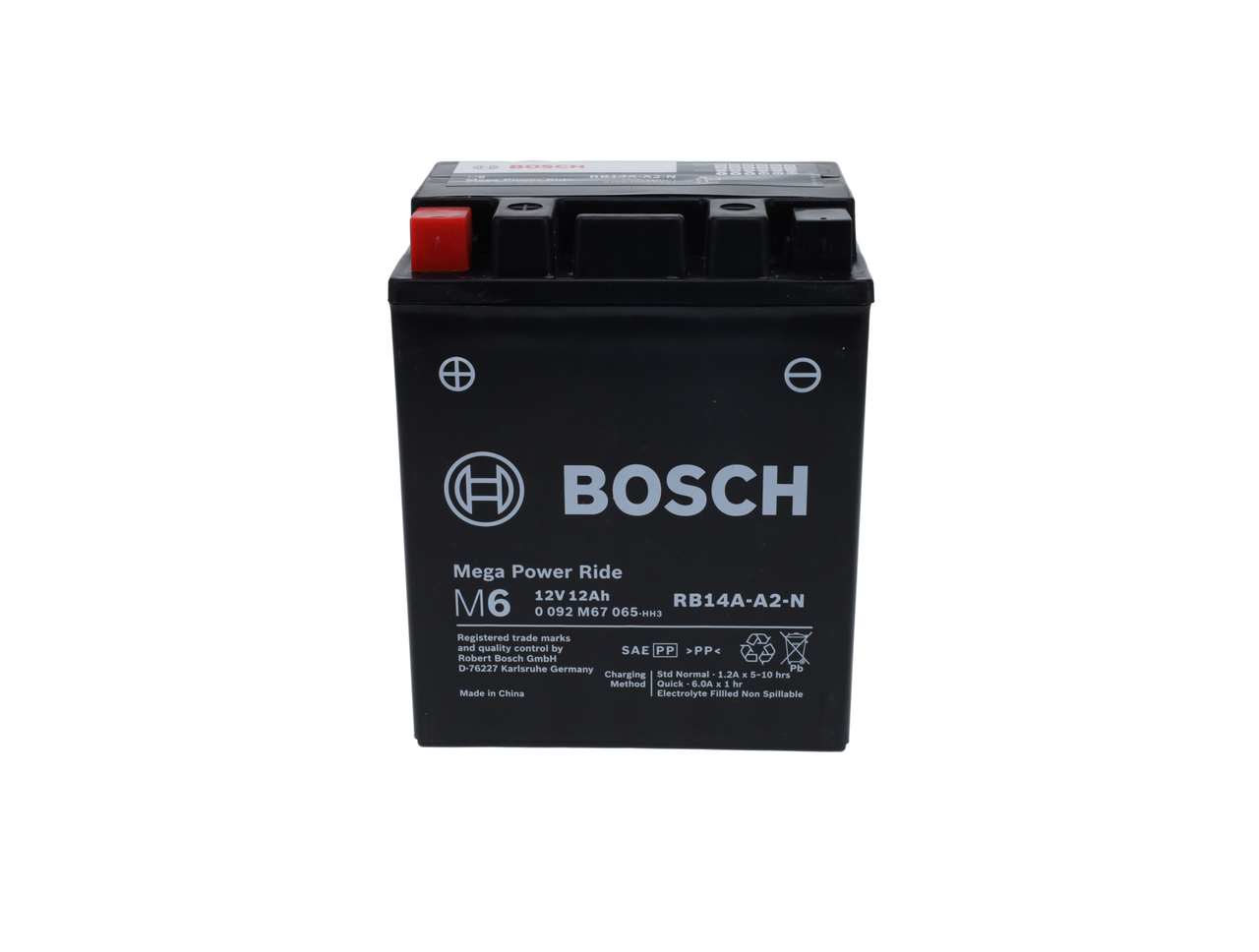 BOSCH 0 092 M67 065 M6 Starterbatterie