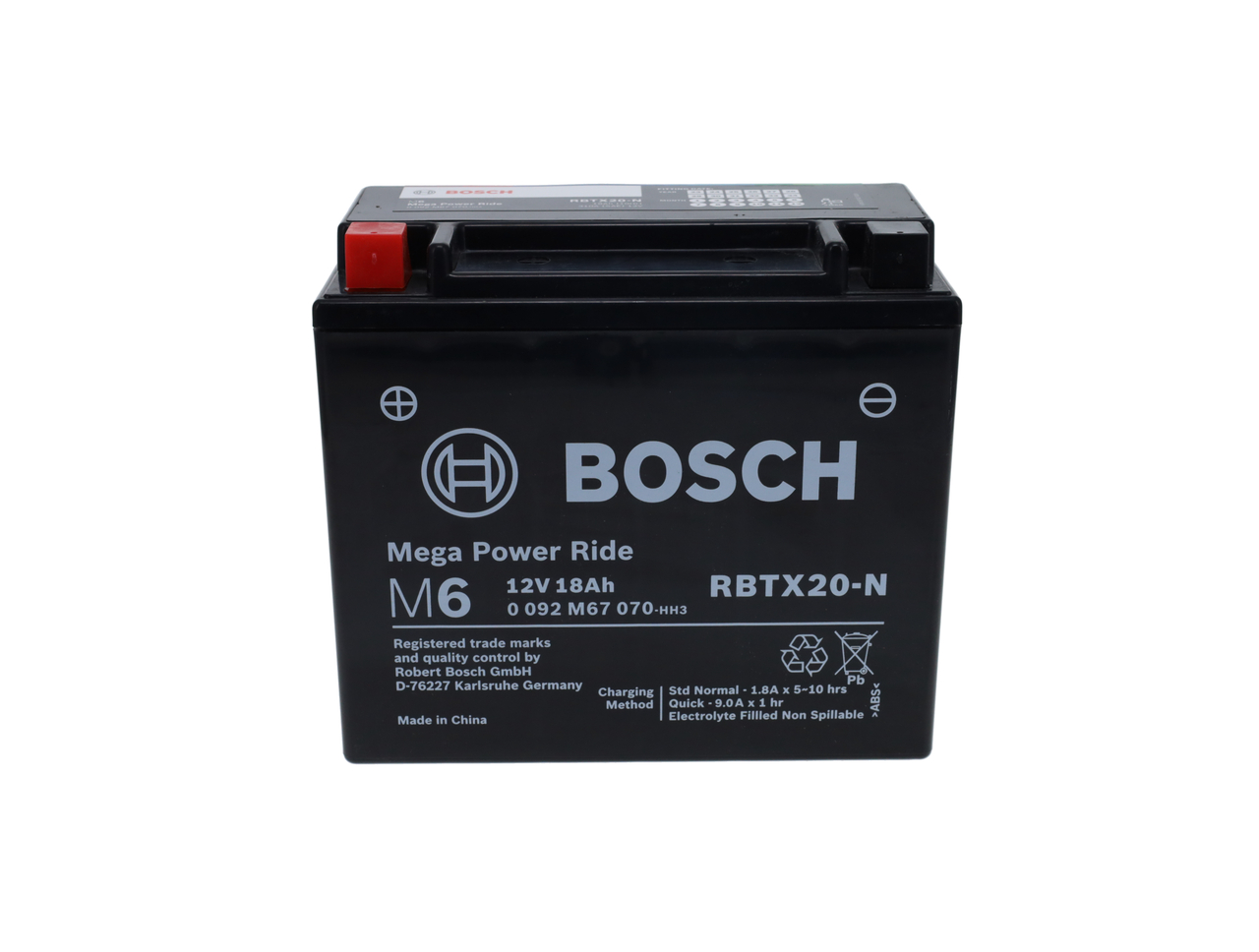 BOSCH 0 092 M67 070 M6 Starterbatterie