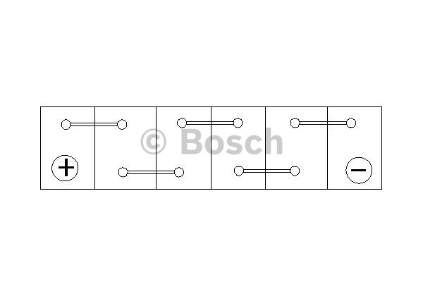 BOSCH 0 092 S30 030 Batteria avviamento